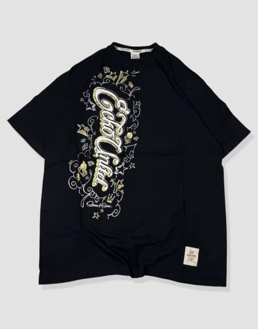 Vintage size XL Ecko Unltd grunge t-shirt in black