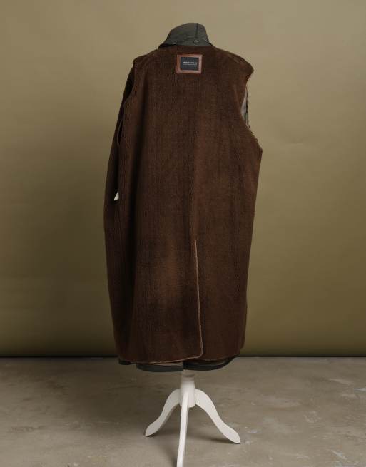 Vintage size XL Giorgio Armani overcoat in dark green, 7 of 7