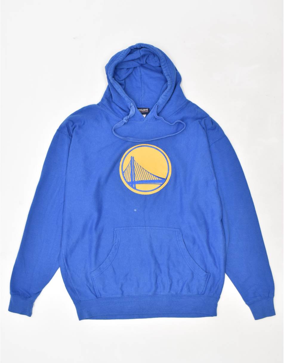 Vintage Size XL graphic hoodie jumper in blue