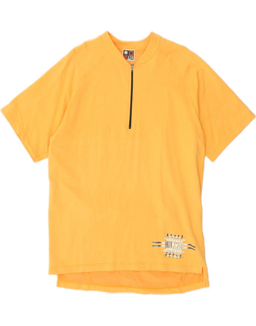 Vintage Size XL Graphic T-Shirt Top in Yellow