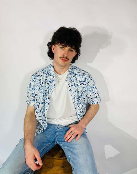 Vintage Size XL Hawaiian Short Sleeve Shirt In Multi - view 1