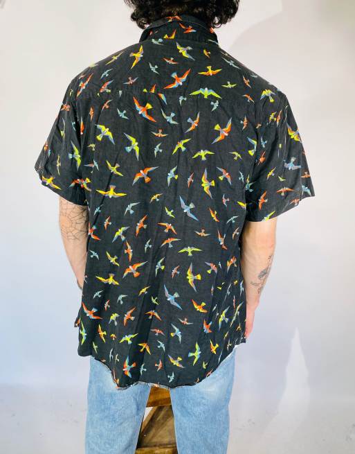 Vintage Size XL Hawaiian Short Sleeve Shirt In Multi, 4 of 4