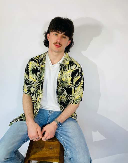 Vintage Size XL Hawaiian Summer Shirt In Multi