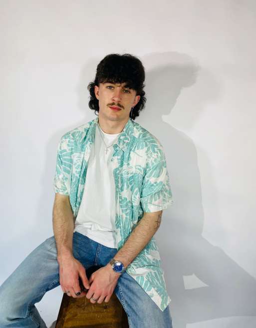 Vintage Size XL Hawaiian Summer Shirt In Multi