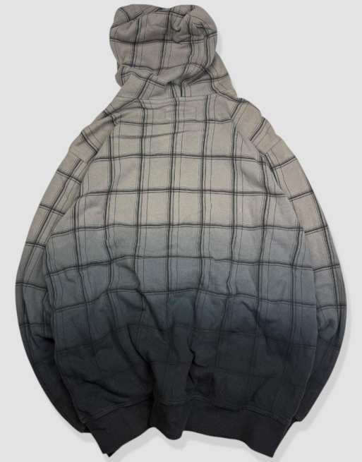 Vintage size XL Hurley embroidered full-zip hoodie in grey, 2 of 4
