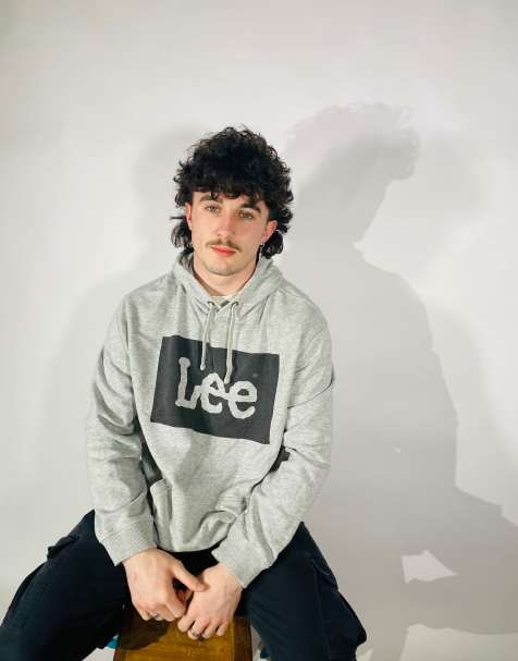 Vintage Size XL Lee Hoodie in Grey - view 1