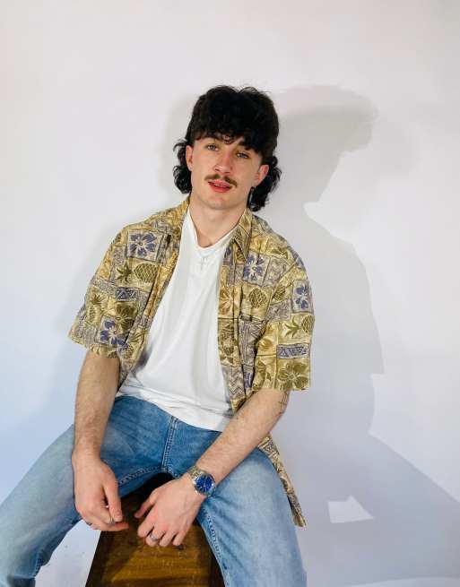 Vintage Size XL Pierre Cardin Hawaiian Shirt In Multi