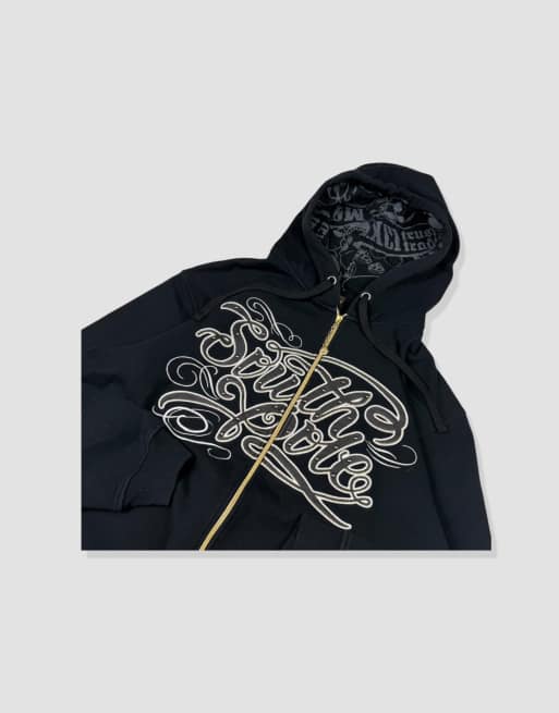 Vintage Size XL Southpole Hoodie in Black, 4 of 4
