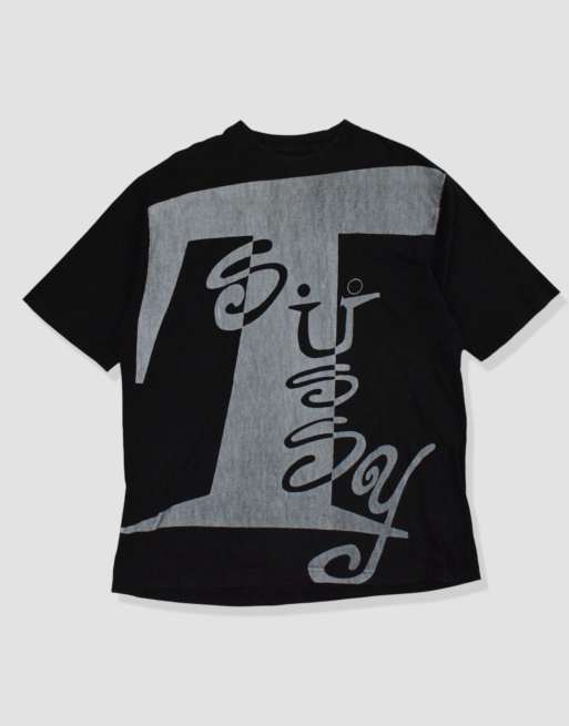 Vintage Size XL Stussy T-Shirt in Black