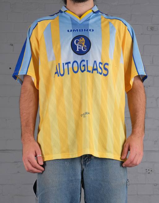 Vintage Size XL Zola Chelsea 96-97 Umbro Away Shirt