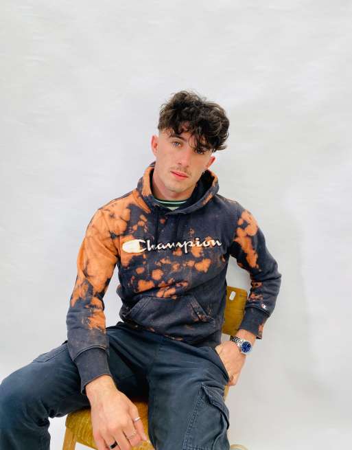 Vintage size XS Champion Hoodie in Black