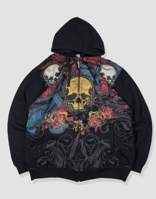 Vintage Size XXL Avirex Hoodie in Black