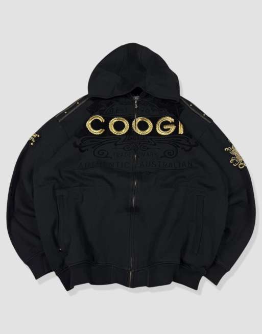 Vintage size XXL coogi hoodie in black