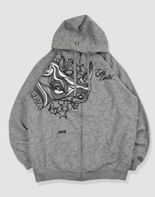 Vintage Size XXL Ecko Hoodie in Grey