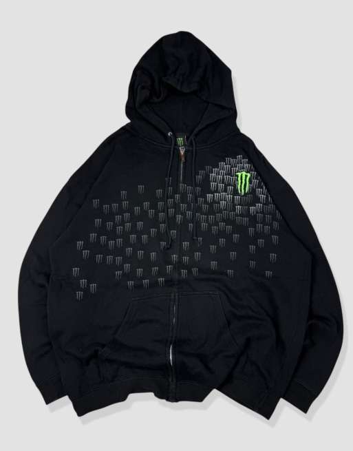Vintage Size XXL Grunge Hoodie in Black