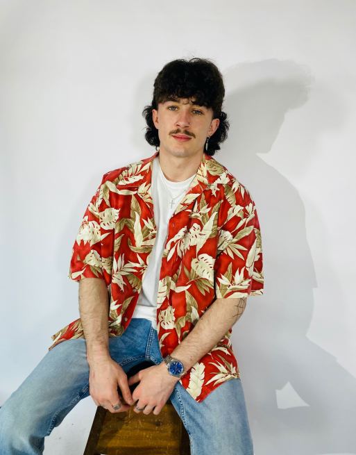 Vintage Size XXL Hawaiian Summer Shirt In Multi