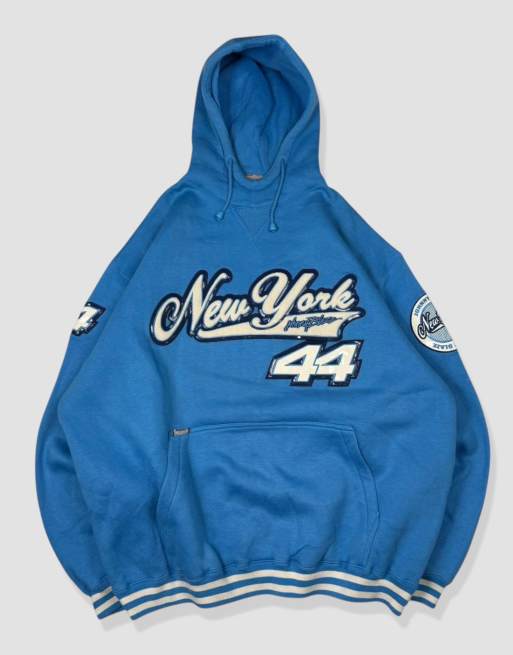 Vintage size XXL johnny blaze hoodie in blue