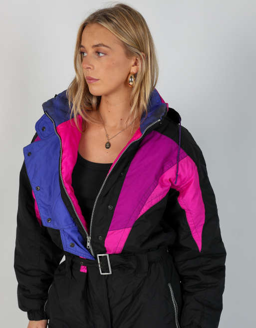 Vintage SKISSconcept S ski suit in black, 4 of 4