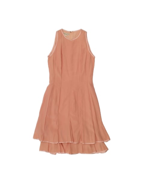 Vintage Sleeveless A-line Dress It 44 Medium In Pink - view 1