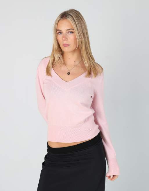 Vintage S.Oliver 12 knitted jumper in baby pink