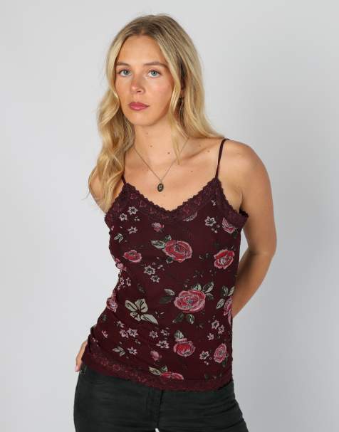 Vintage S.Oliver M cami in purple - view 1