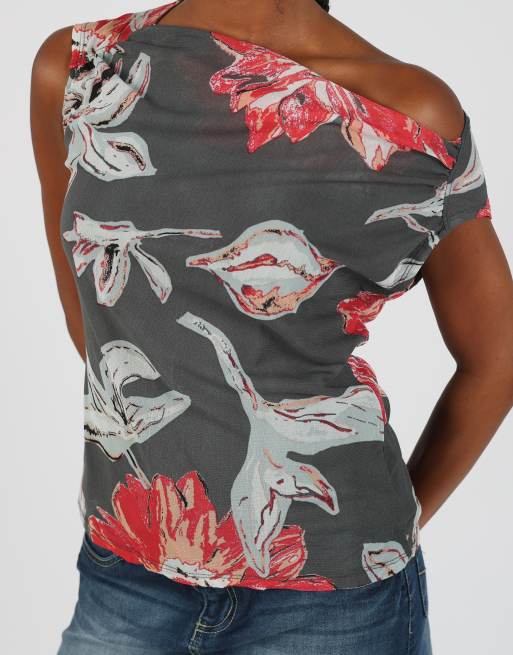 Vintage S.Oliver M cami in red, 4 of 4