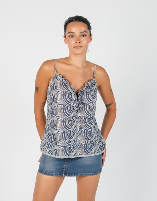 Vintage S.Oliver S cami in ivory, 3 of 4