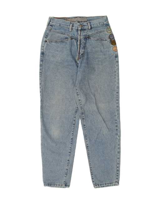 Vintage S.Oliver Size W26 L30 Tapered Jeans in Blue