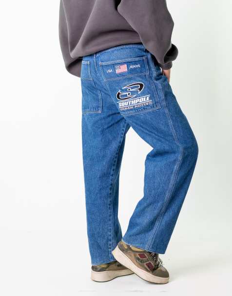 Vintage South Pole (32x28) Jeans in Blue Denim - view 1