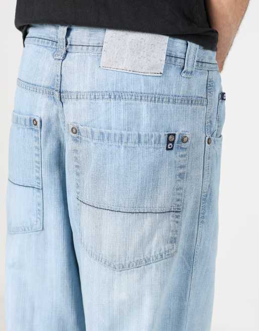 Vintage Southpole 34x32 denim hip hop jeans in light blue | ASOS