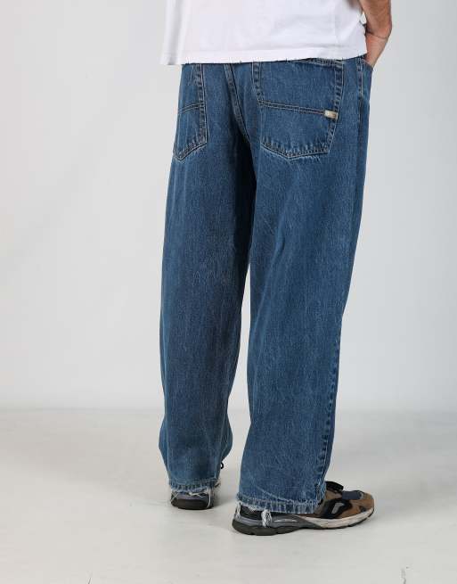 Vintage Southpole 36x30 denim jeans in blue, 2 of 4