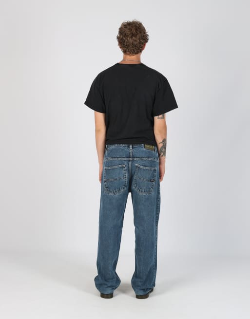 Vintage Southpole 36x30 denim jeans in blue, 3 of 4