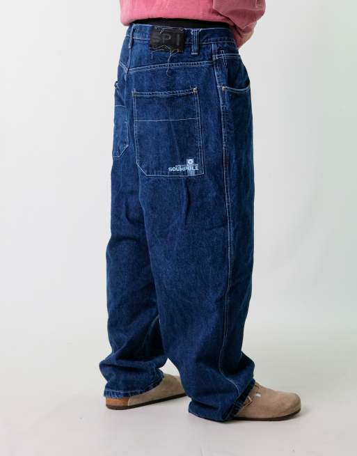 Vintage Southpole 38x30 Denim Hip Hop Baggy Jeans Blue | ASOS