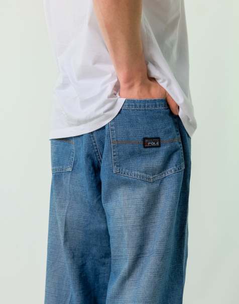 Vintage Southpole 38x32 Denim Hip Hop Jeans Blue - view 1