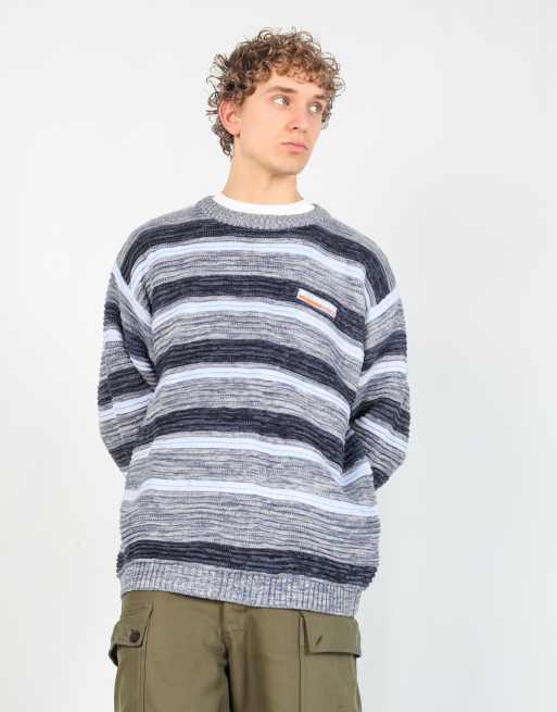 Vintage Southpole l knit sweatshirt in blue, 4 of 4