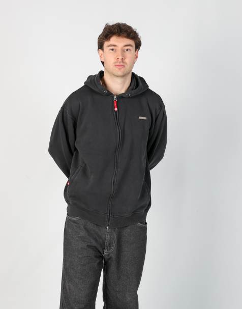 Vintage Southpole m hoodie in black - view 1