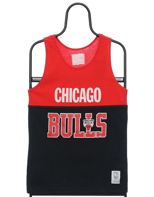 Vintage Spalding NBA bulls size S vest in black