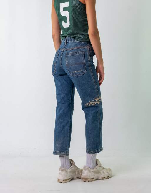 Vintage Speedbrail 28x29 Denim Hip Hop Jeans Blue