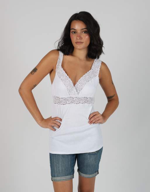 Vintage Speidel M blouse in white