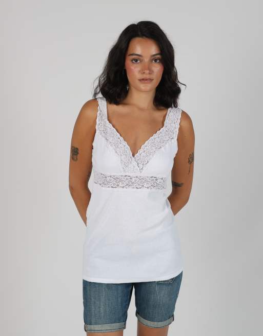 Vintage Speidel M blouse in white, 3 of 4
