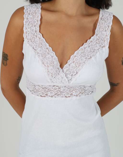 Vintage Speidel M blouse in white, 4 of 4