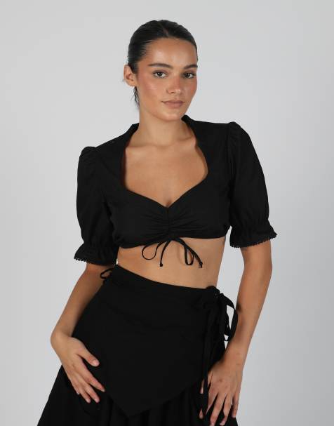 Vintage Spieth&Wensky S blouse in black - view 1