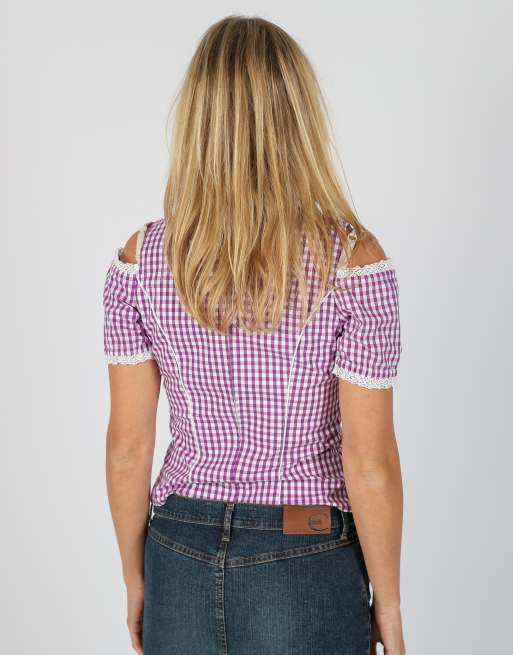 Vintage Spieth&Wensky S corset in purple, 2 of 4