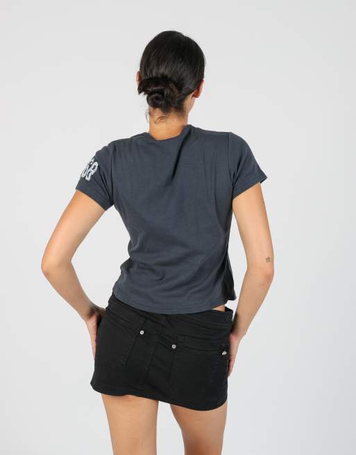 Vintage Spirit S woven top in blue, 2 of 4