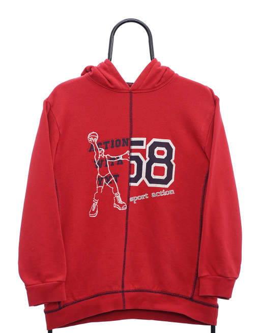 Vintage Sports size XS hoodie in red