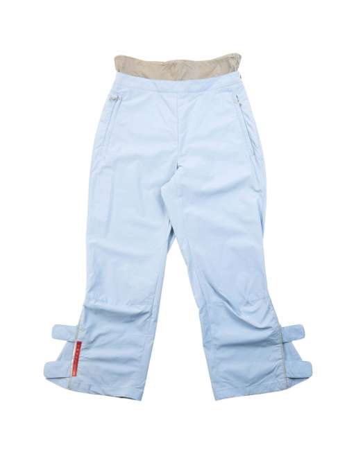 Vintage SS2000 Prada Sport Velcro Cuff Trousers Size W24
