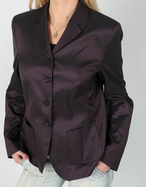 Vintage St. Emile L blazer in purple, 4 of 4