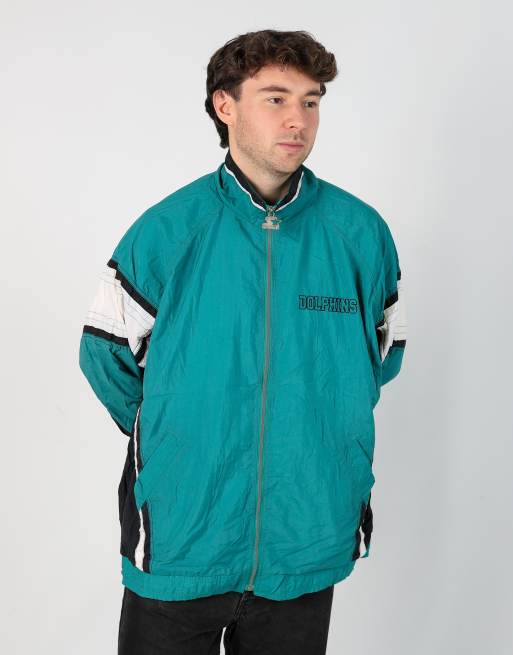 Vintage Starter xxl light jacket in dark green