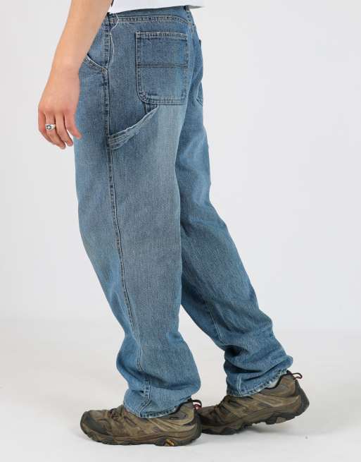 Vintage Steve & Barrys 34x34 denim carpenter jeans in blue