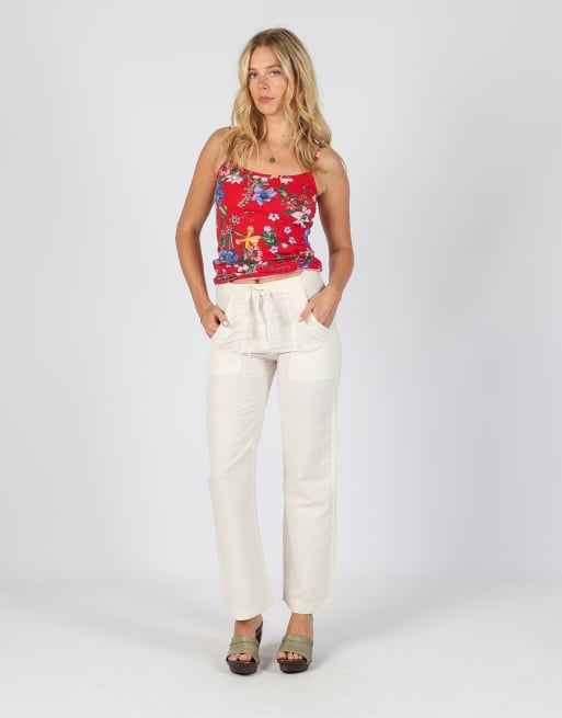 Vintage Still XS casual trousers in ivory